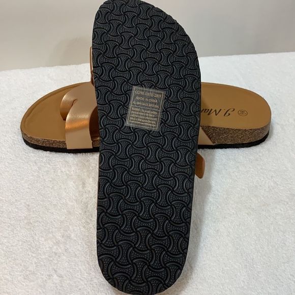 J Mark Rose Gold Urban-05 Sandals Size 8.5 - Picture 5 of 6